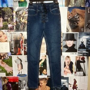 Free People, Size 27, Dark Wash Jeans